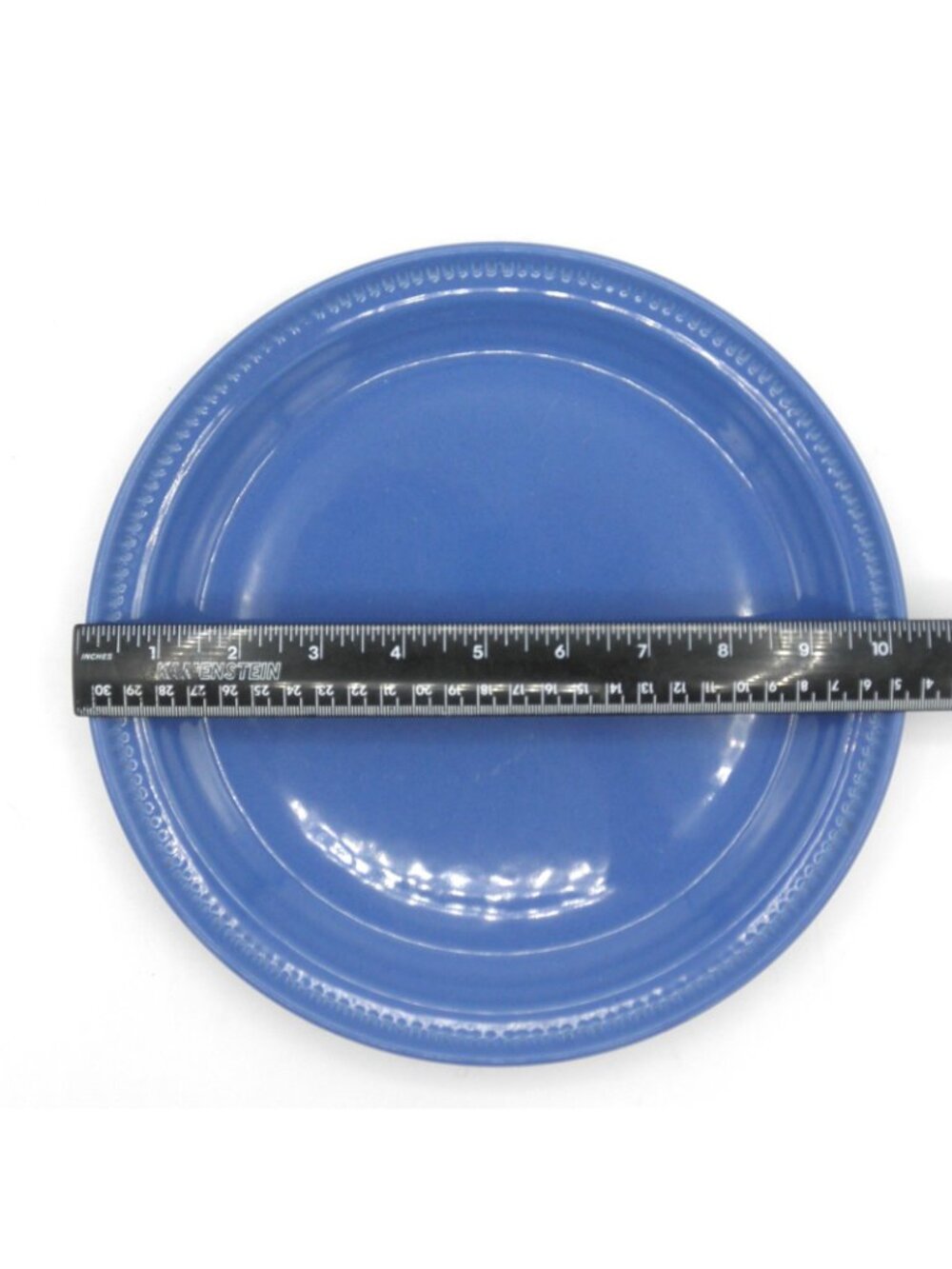 Craft Colors Blueberry Dansk 10-3/8 Inch Dinner Plates Set of 2 Pattern: DANCRCB - Picture 5 of 7